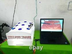 Endo Pelvi Trainer Set Laparoscopy Endoscopy Endo Training Box with 6 item liste