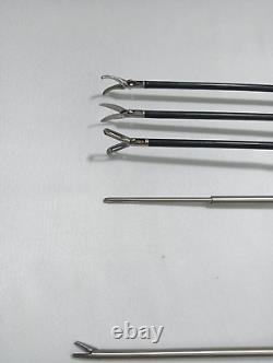 Laparoscopic 5pc Endo trainer Surgical Instruments Set SS 5mmx330mm CE approved