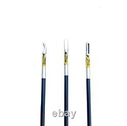 Laparoscopic Bipolar Forceps with Cable 5mmx330mm Surgical Instruments Set of 3
