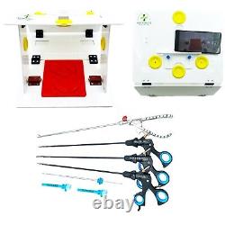 Laparoscopic Endo Trainer Virtual Simulator Surgical Instrument Training Box Set