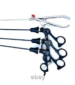 Laparoscopic Grasper 5mm and Needle Holder Set Reusable Surgical Instruments