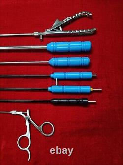 Laparoscopic Needle Holder Surgery Set 5mmx330mm Best Quality Reusable Instrumen