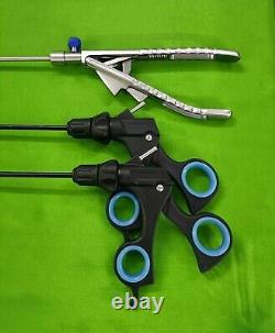 Laparoscopic Rectangular shape Endo trainer Set with 3 Basic Surgical Instrument