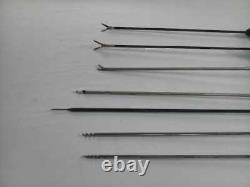 Laparoscopic Straight Scissors Myoma Screw Needle Holder Urology Instruments Set