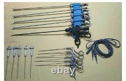 Laparoscopic Surgery Set 5 mmx 330 mm Endoscopy Surgical Instruments 15 pc