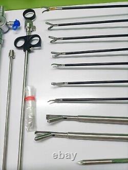 Laparoscopic Surgery Set 5mmx330mm Endoscopy Reusable Surgical Instruments -34pc