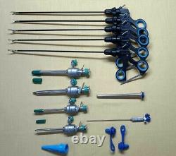 Laparoscopic Surgery Set Laparoscopy Endoscopy Surgical Instruments 14pc
