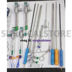 Laparoscopic Surgery Set Laparoscopy Endoscopy Surgical Instruments 26pc New