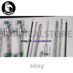 Laparoscopic Surgery Set Laparoscopy Endoscopy Surgical Instruments 26pc New