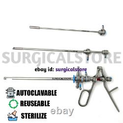 Urology Instruments Stone Punch Forceps Set Sheath and Visual Obturator Storz
